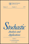 STOCHASTIC ANALYSIS AND APPLICATIONS雜志封面